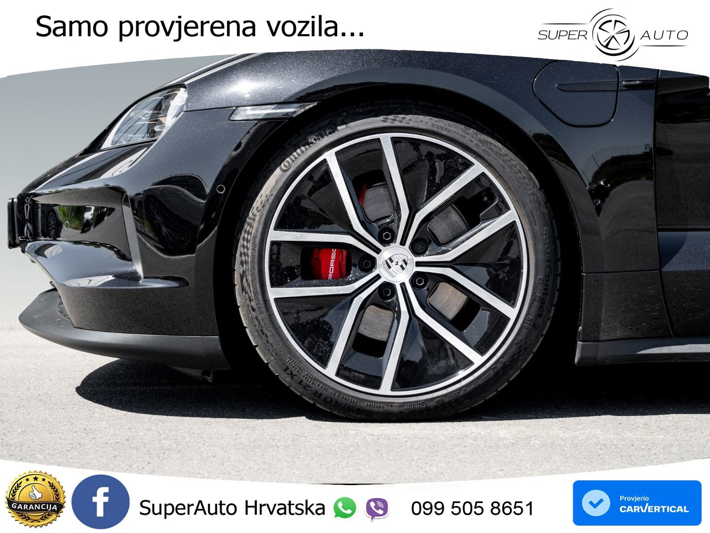 Porsche Taycan Sport Turismo 4S 105 kWh (598 KS)