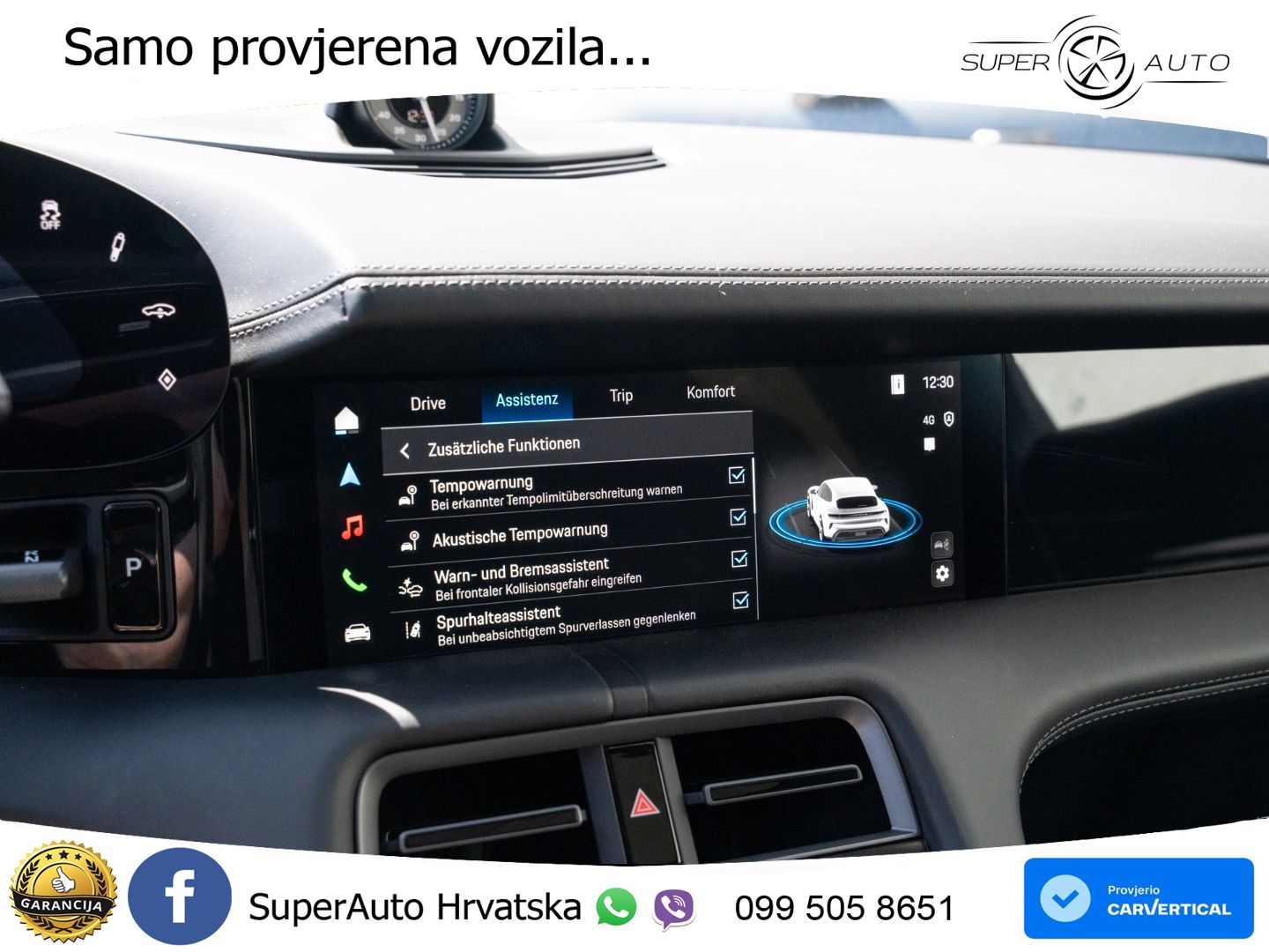 Porsche Taycan Sport Turismo 4S 105 kWh (598 KS)