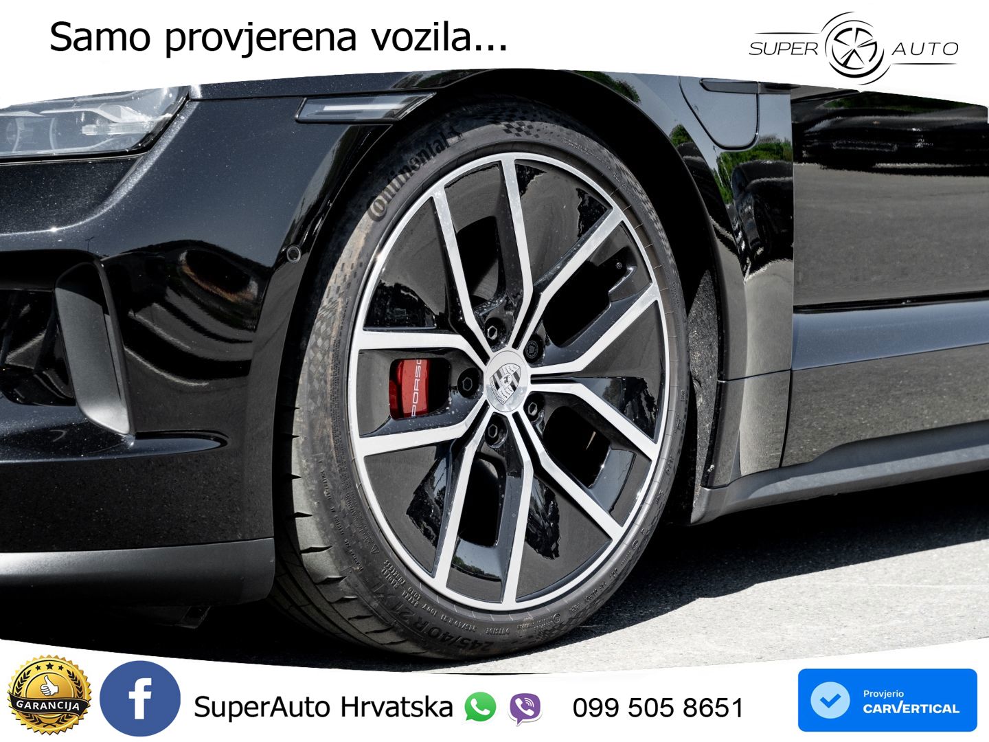 Porsche Taycan Sport Turismo 4S 105 kWh (598 KS)