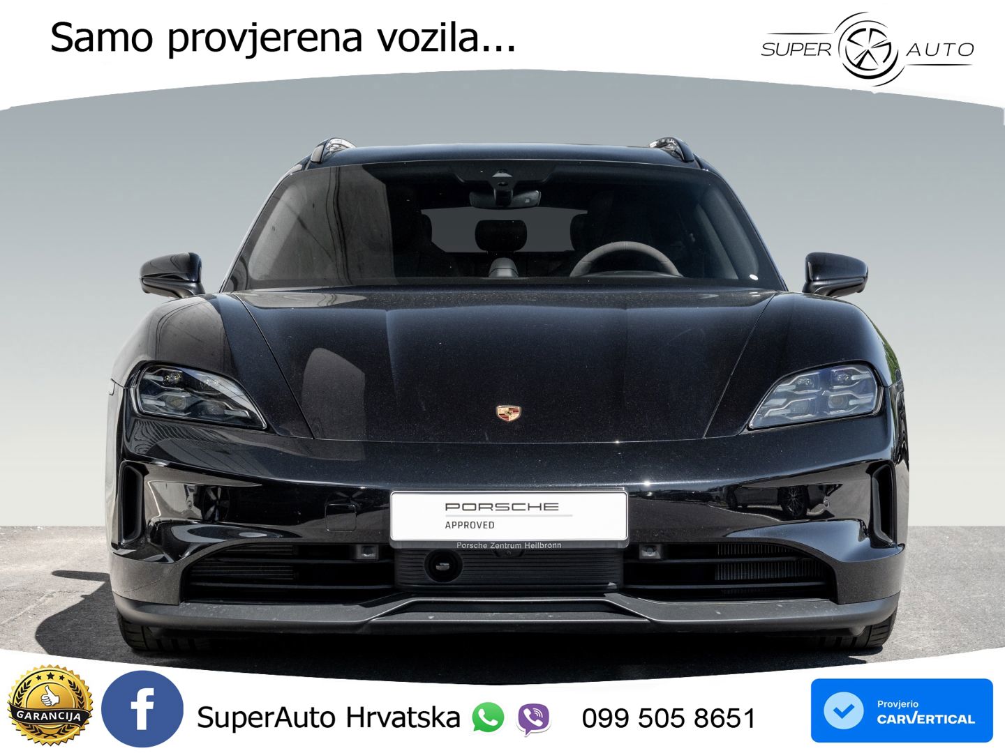 Porsche Taycan Sport Turismo 4S 105 kWh (598 KS)
