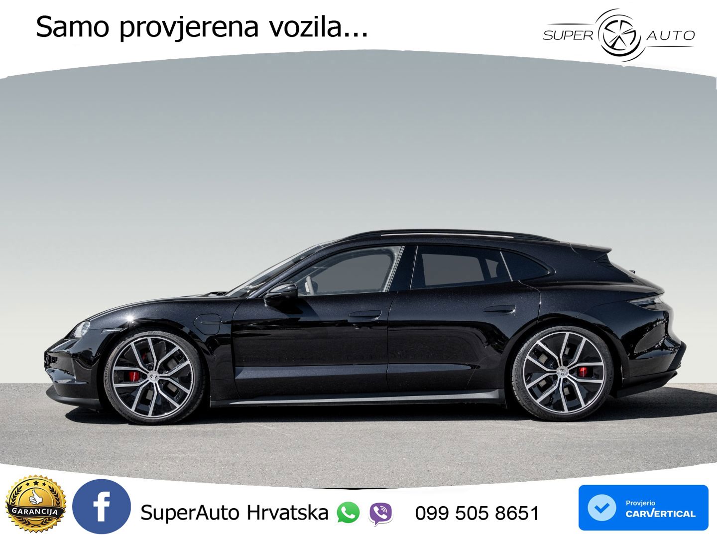Porsche Taycan Sport Turismo 4S 105 kWh (598 KS)