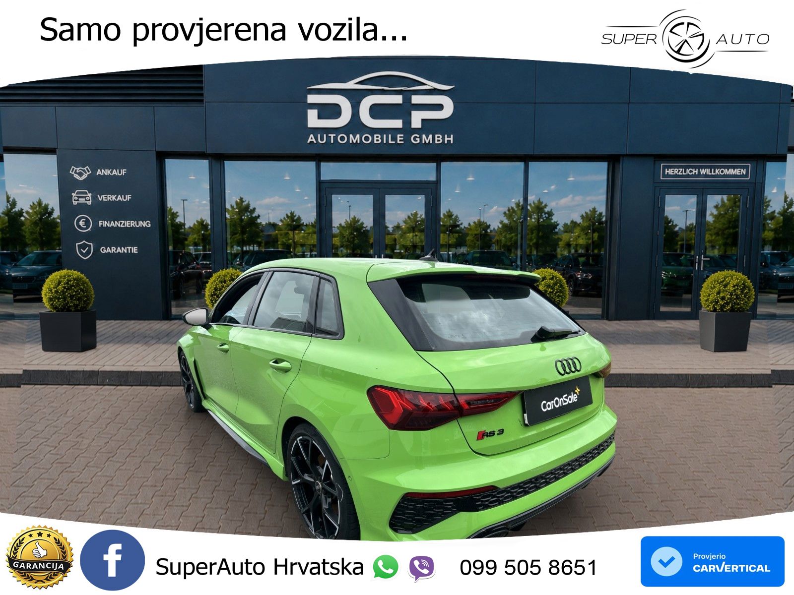 Audi RS3 Sportback 2.5 TFSI (400 KS) quattro S tronic LED+GR SJED+ACC