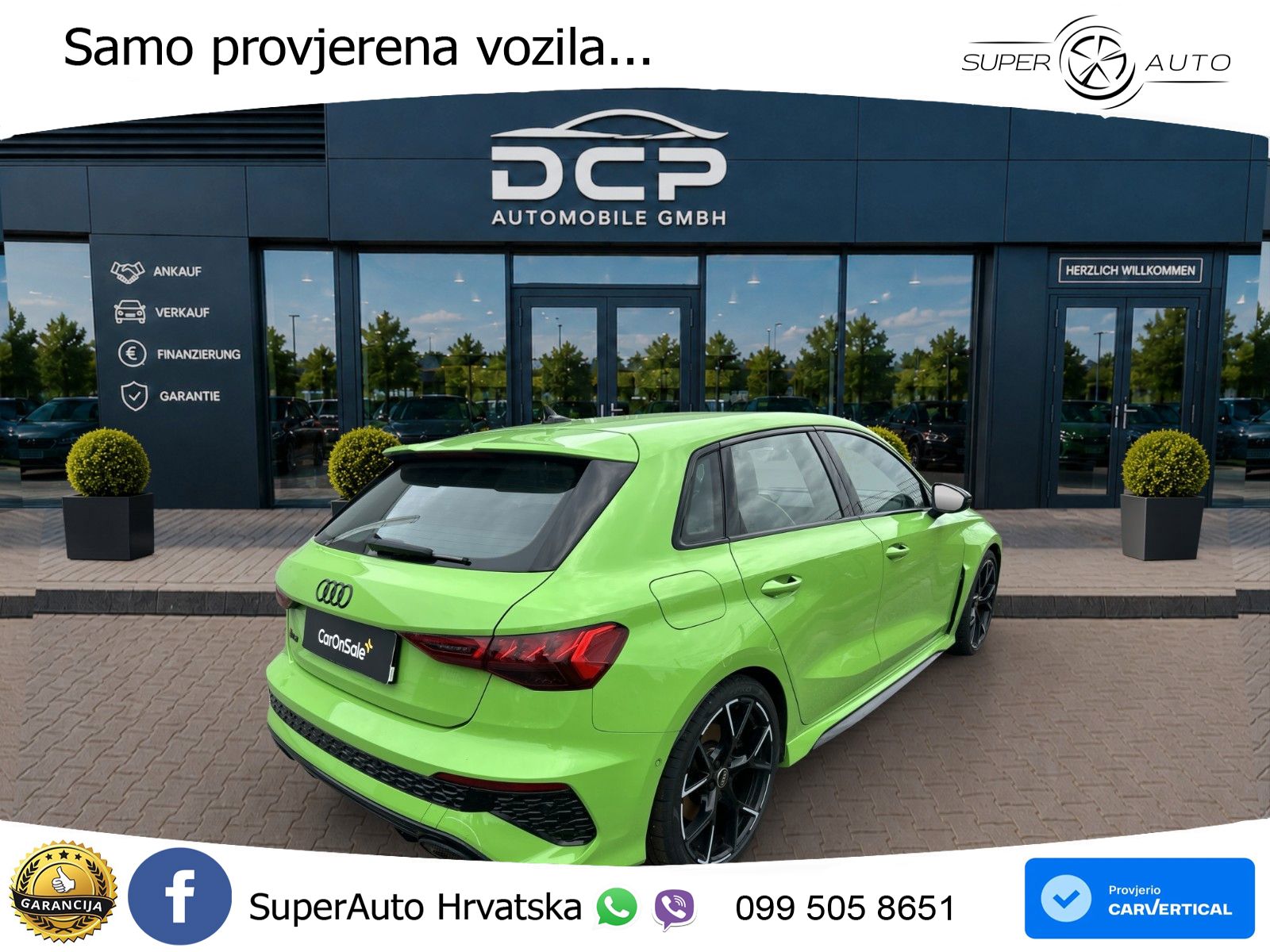 Audi RS3 Sportback 2.5 TFSI (400 KS) quattro S tronic LED+GR SJED+ACC