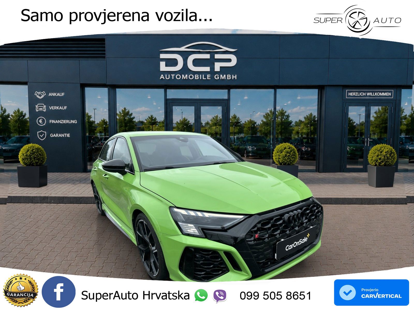 Audi RS3 Sportback 2.5 TFSI (400 KS) quattro S tronic LED+GR SJED+ACC