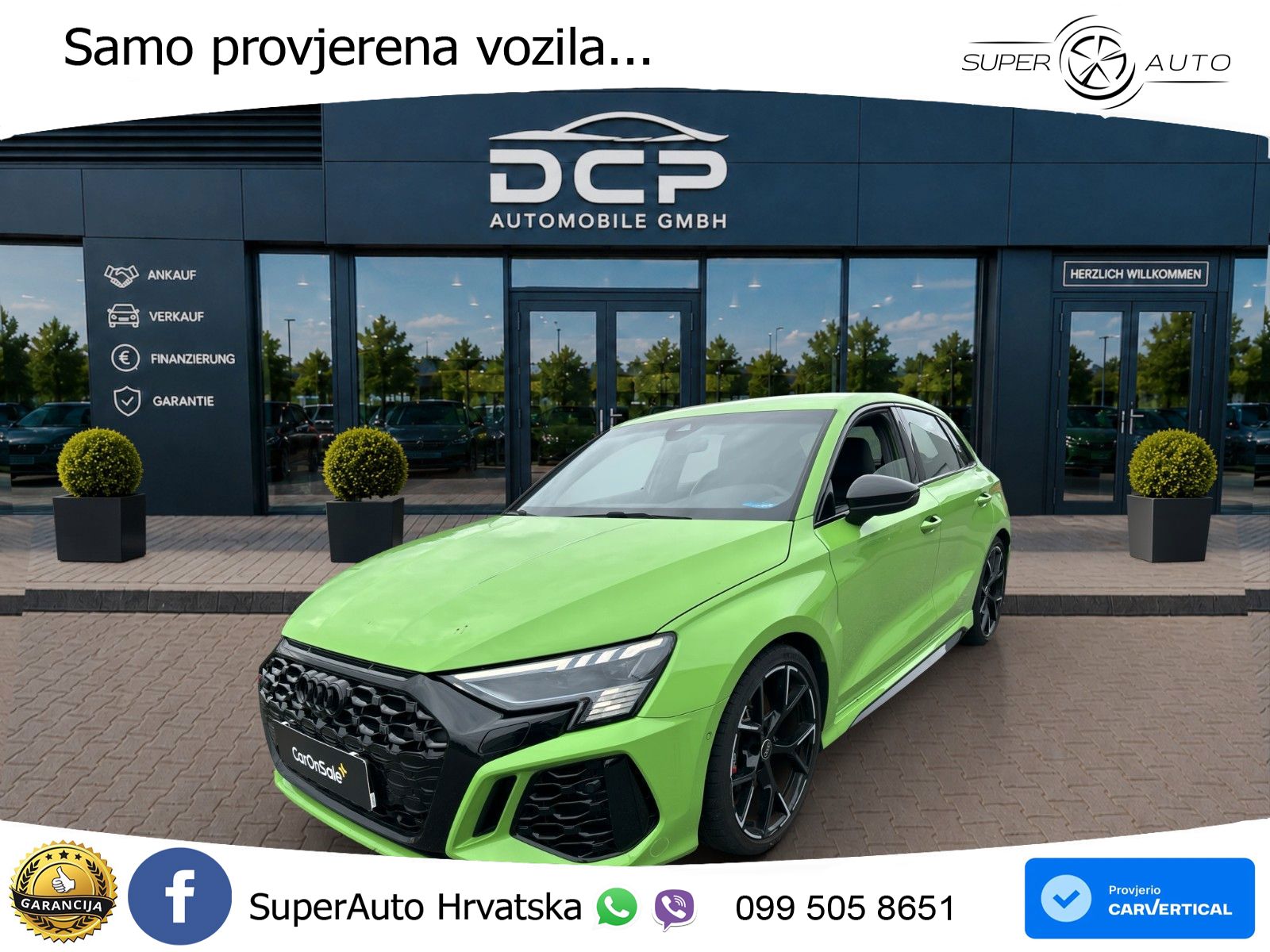 Audi RS3 Sportback 2.5 TFSI (400 KS) quattro S tronic LED+GR SJED+ACC