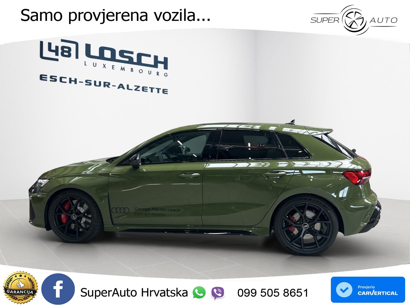Audi RS3 Sportback 2.5 TFSI (400 KS) quattro S tronic