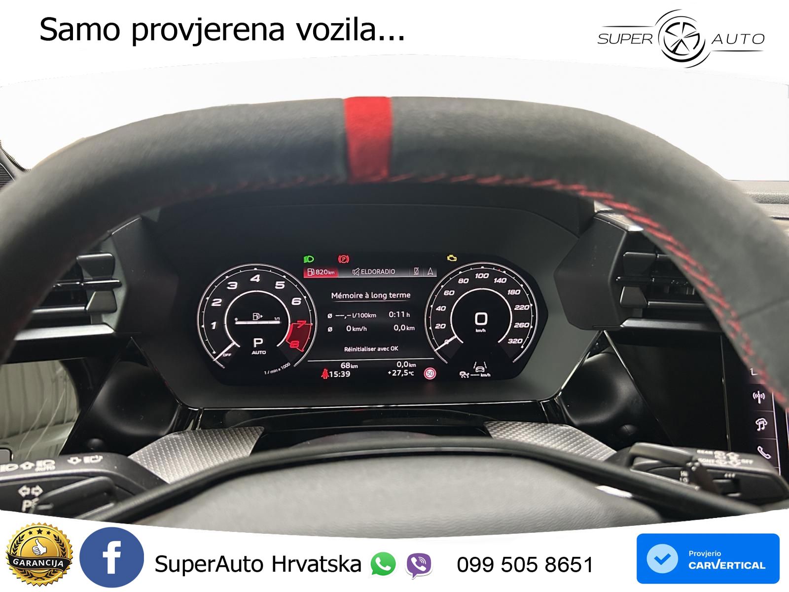 Audi RS3 Sportback 2.5 TFSI (400 KS) quattro S tronic