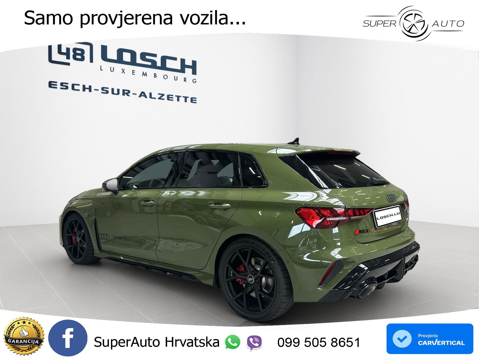 Audi RS3 Sportback 2.5 TFSI (400 KS) quattro S tronic