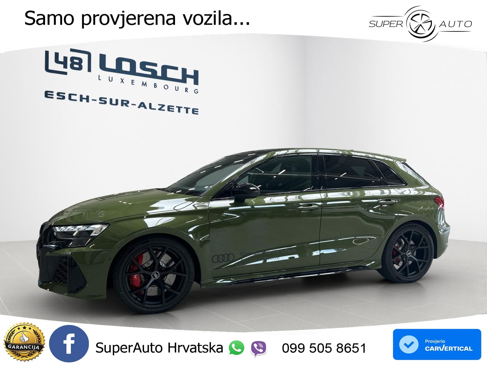 Audi RS3 Sportback 2.5 TFSI (400 KS) quattro S tronic