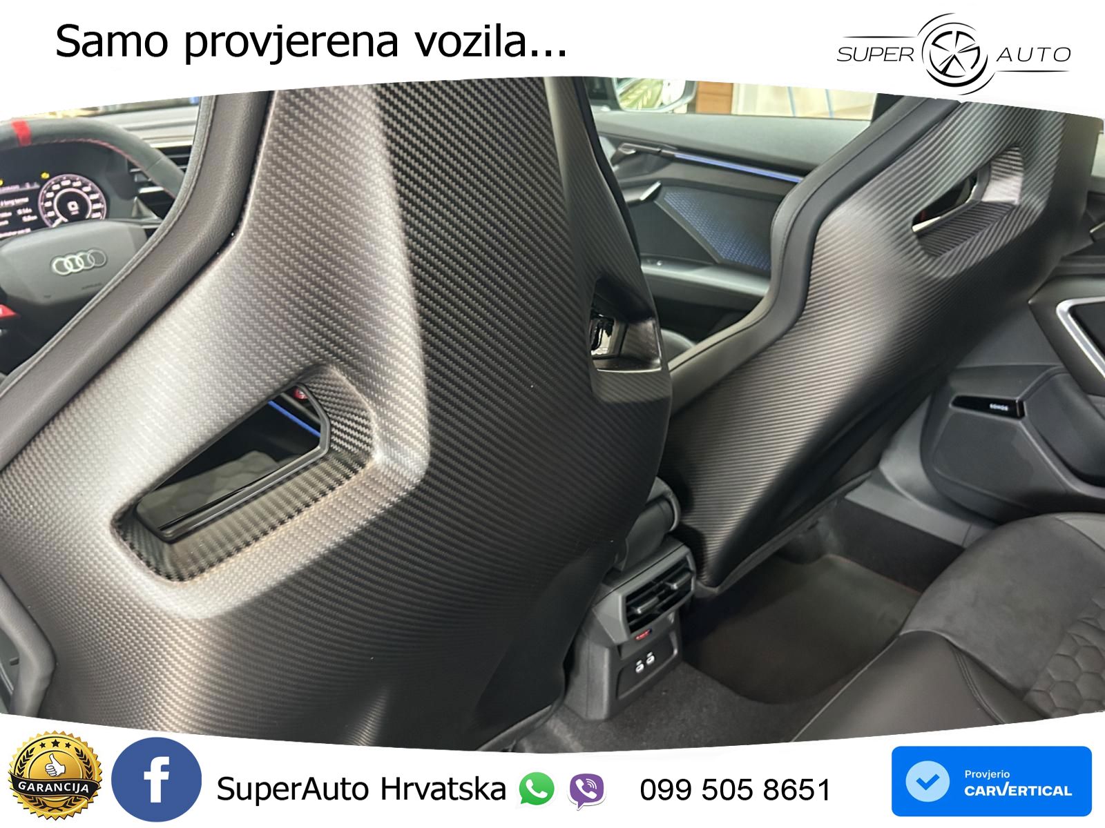 Audi RS3 Sportback 2.5 TFSI (400 KS) quattro S tronic