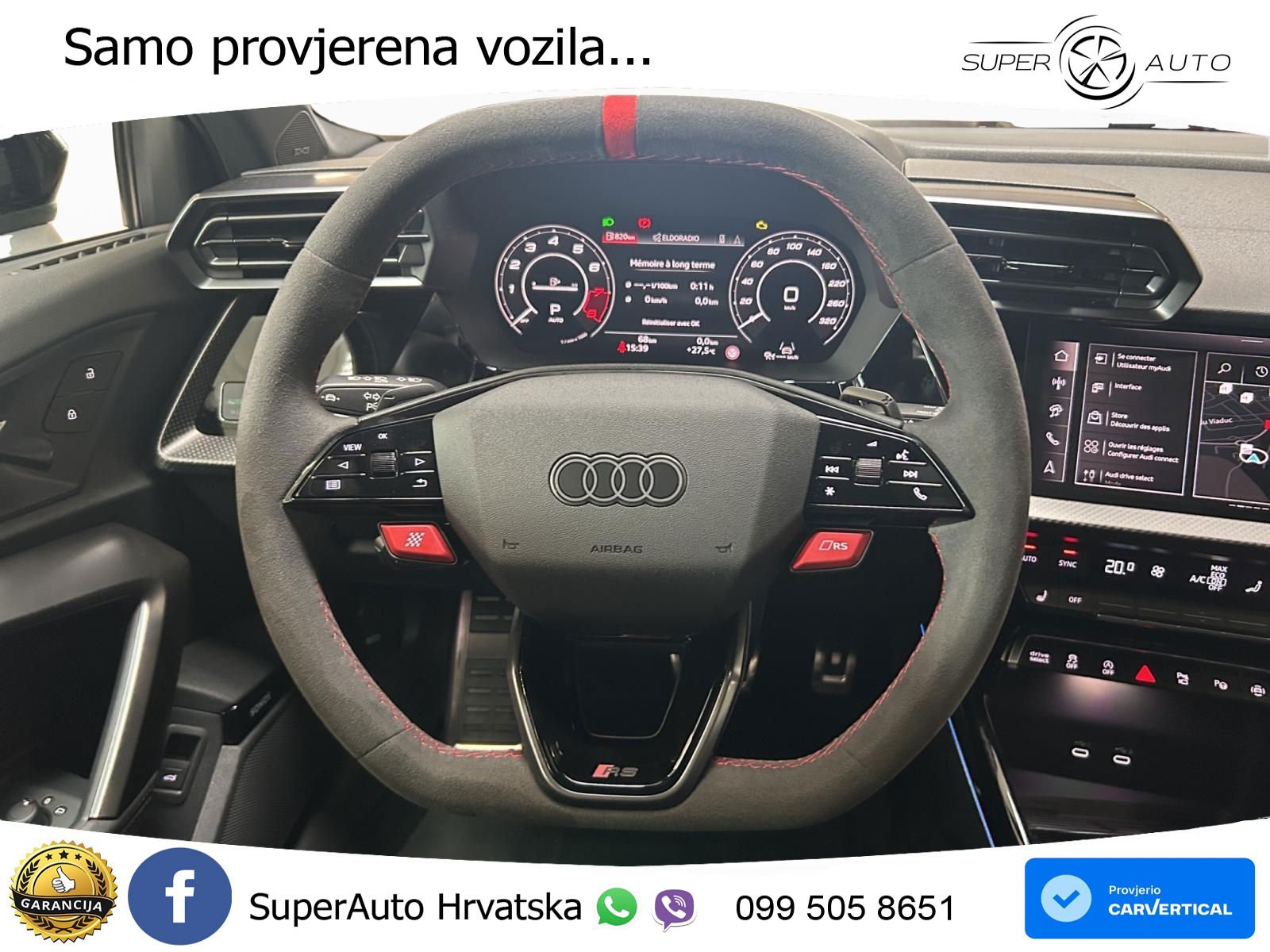 Audi RS3 Sportback 2.5 TFSI (400 KS) quattro S tronic