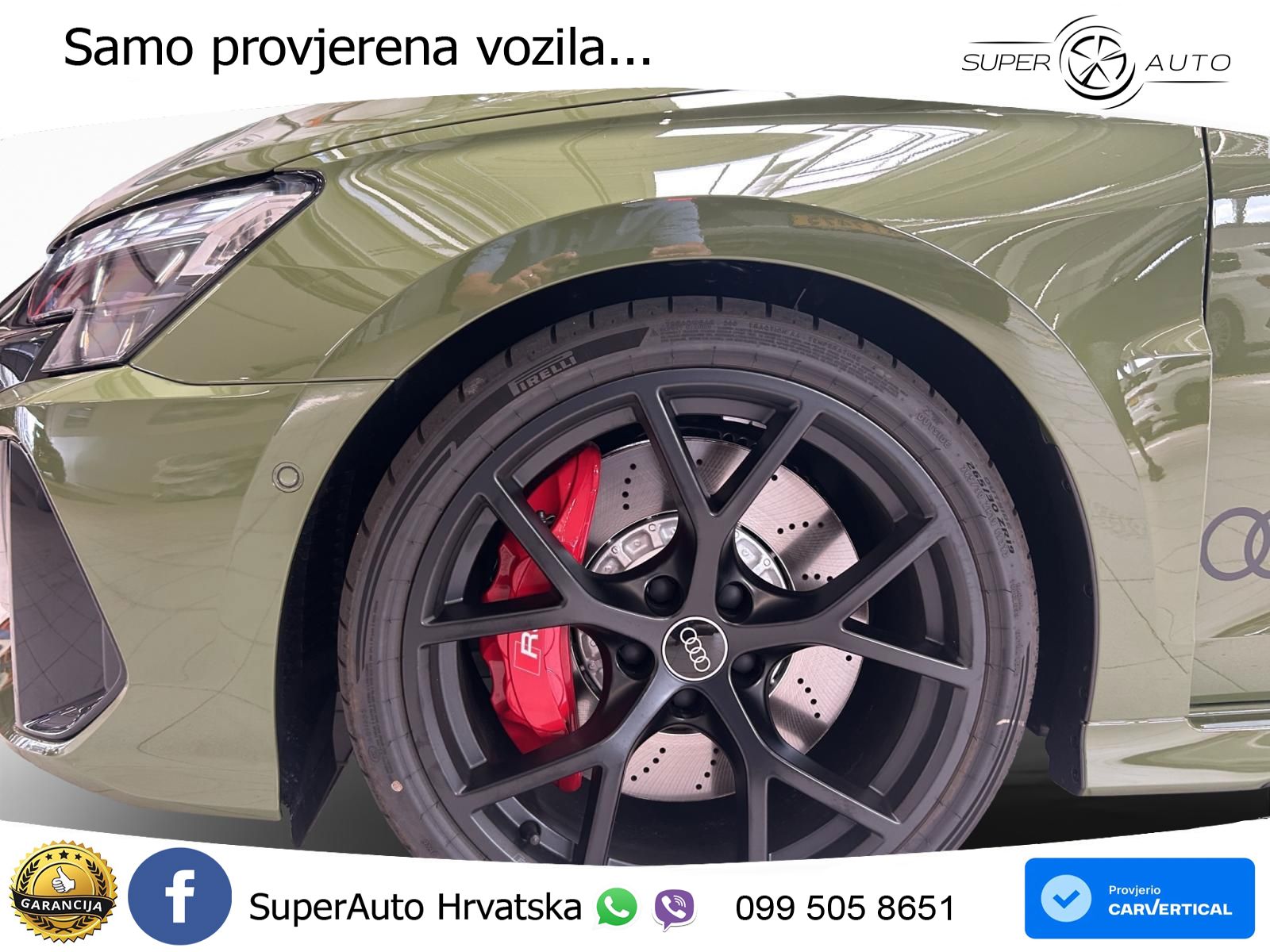 Audi RS3 Sportback 2.5 TFSI (400 KS) quattro S tronic