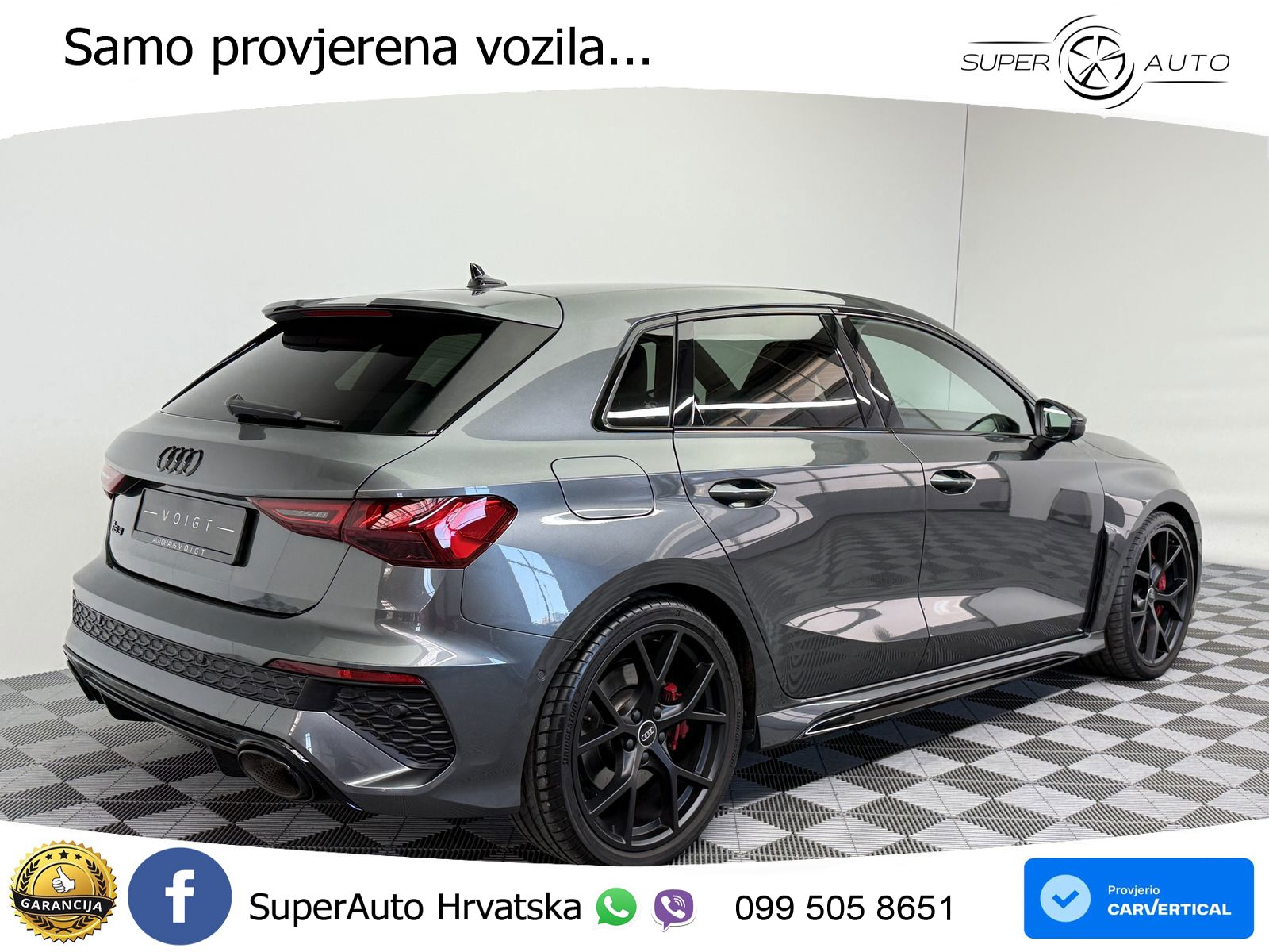 Audi RS3 Sportback 2.5 TFSI (400 KS) quattro S tronic LED+GR SJED+ACC