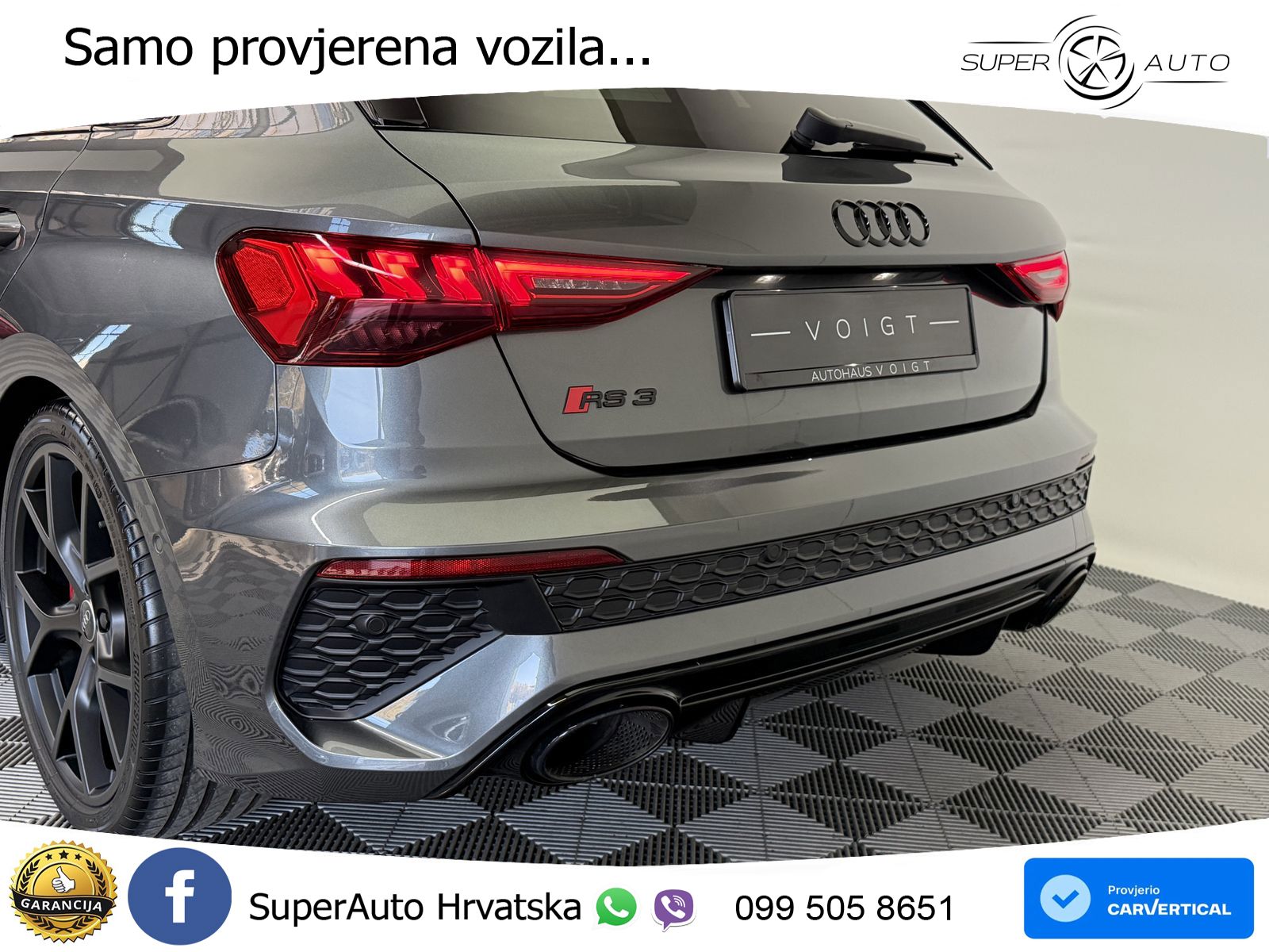 Audi RS3 Sportback 2.5 TFSI (400 KS) quattro S tronic LED+GR SJED+ACC