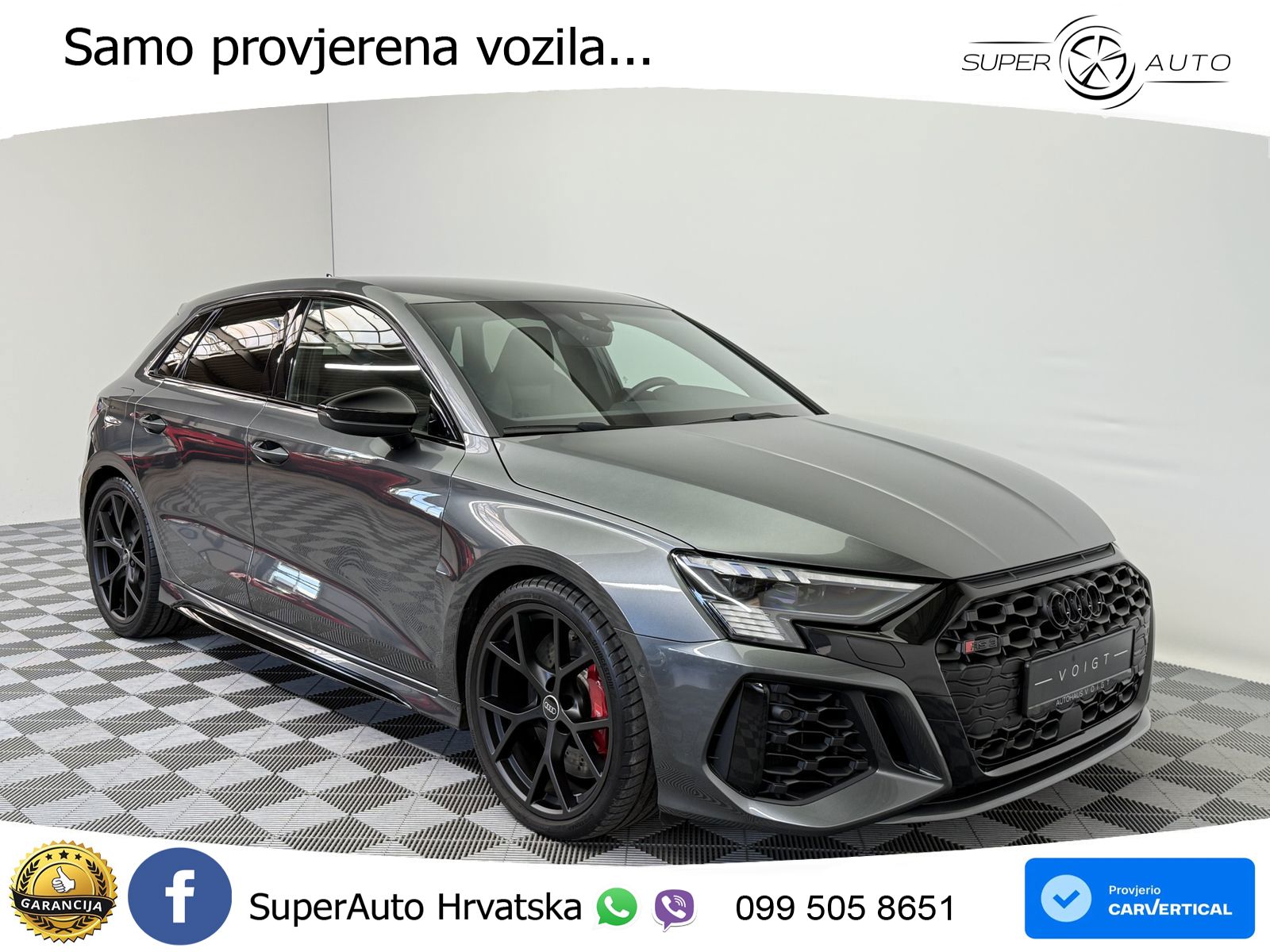 Audi RS3 Sportback 2.5 TFSI (400 KS) quattro S tronic LED+GR SJED+ACC