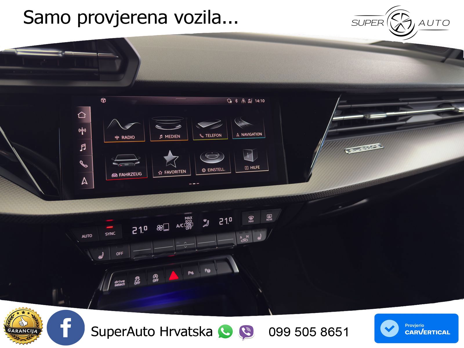 Audi RS3 Sportback 2.5 TFSI (400 KS) quattro S tronic LED+GR SJED+ACC