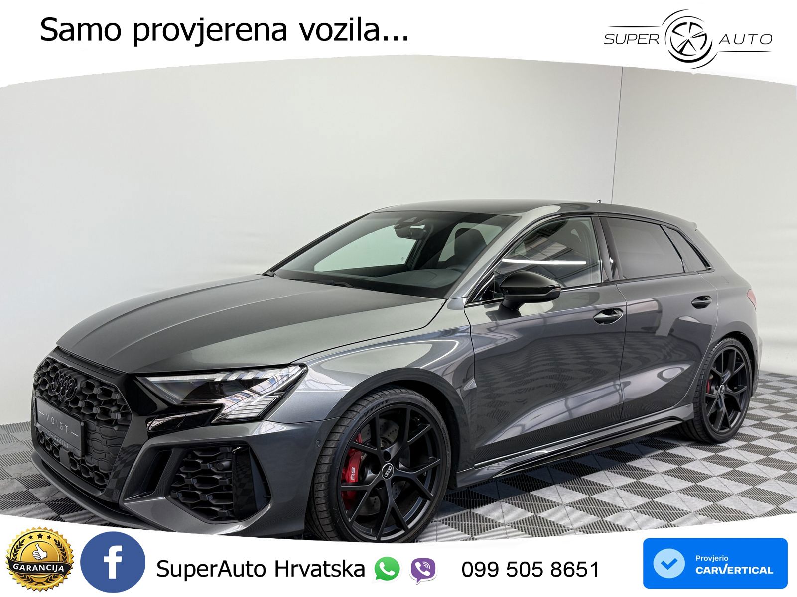 Audi RS3 Sportback 2.5 TFSI (400 KS) quattro S tronic LED+GR SJED+ACC