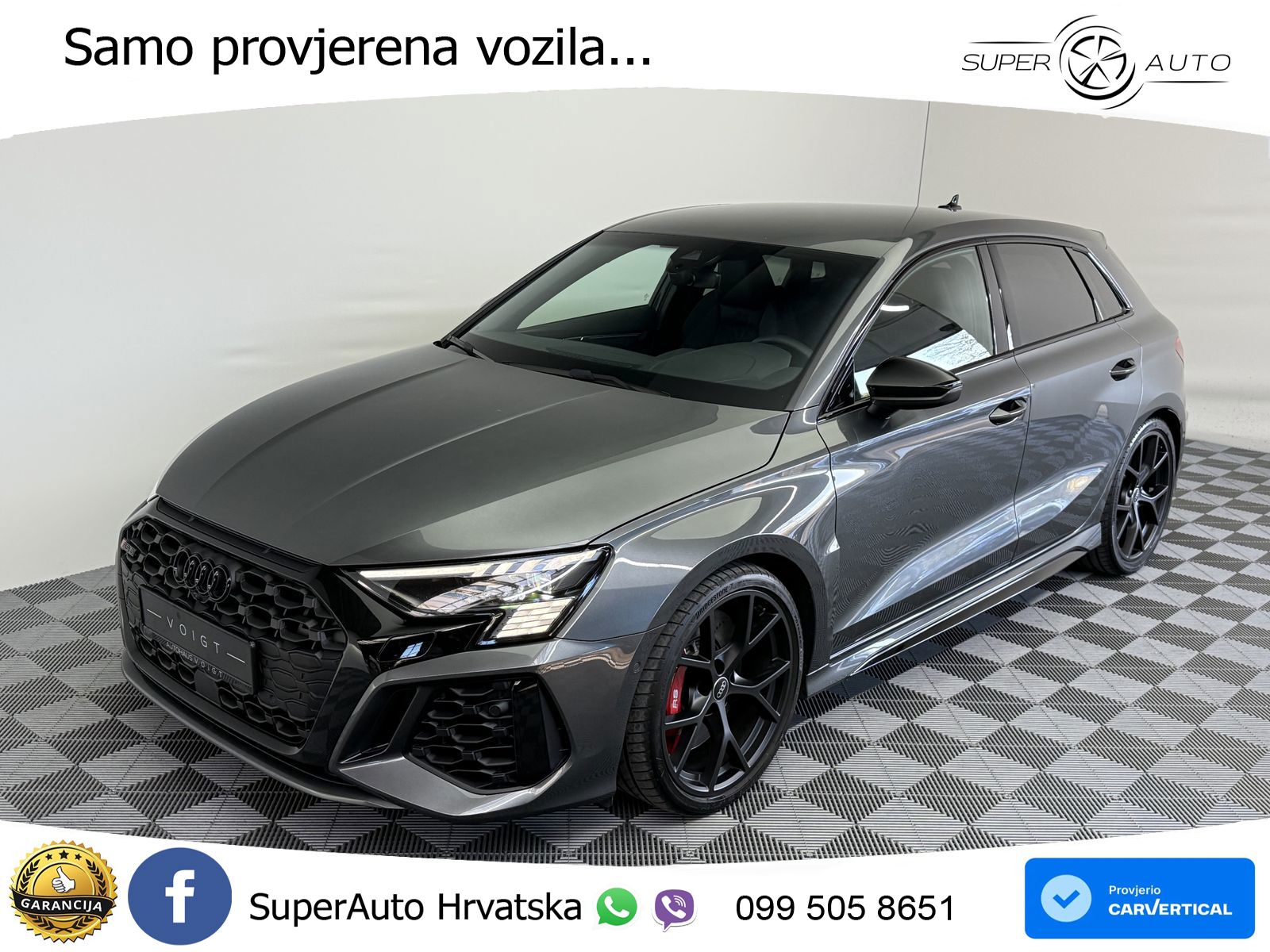 Audi RS3 Sportback 2.5 TFSI (400 KS) quattro S tronic LED+GR SJED+ACC