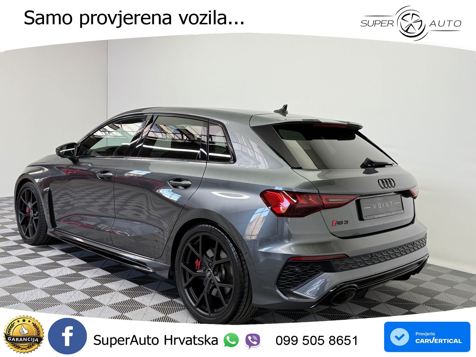 Audi RS3 Sportback 2.5 TFSI (400 KS) quattro S tronic LED+GR SJED+ACC