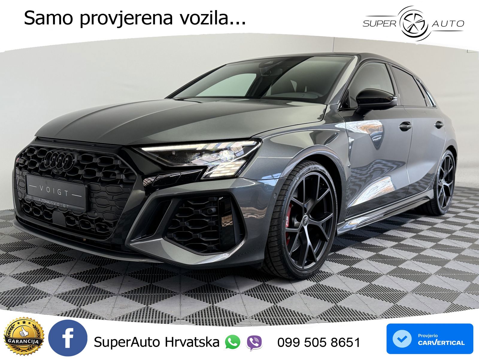 Audi RS3 Sportback 2.5 TFSI (400 KS) quattro S tronic LED+GR SJED+ACC