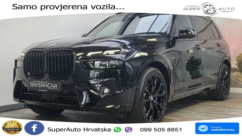 BMW X7 40d (352 KS) xDrive Steptronic M Sport LED+GR SJED+ACC