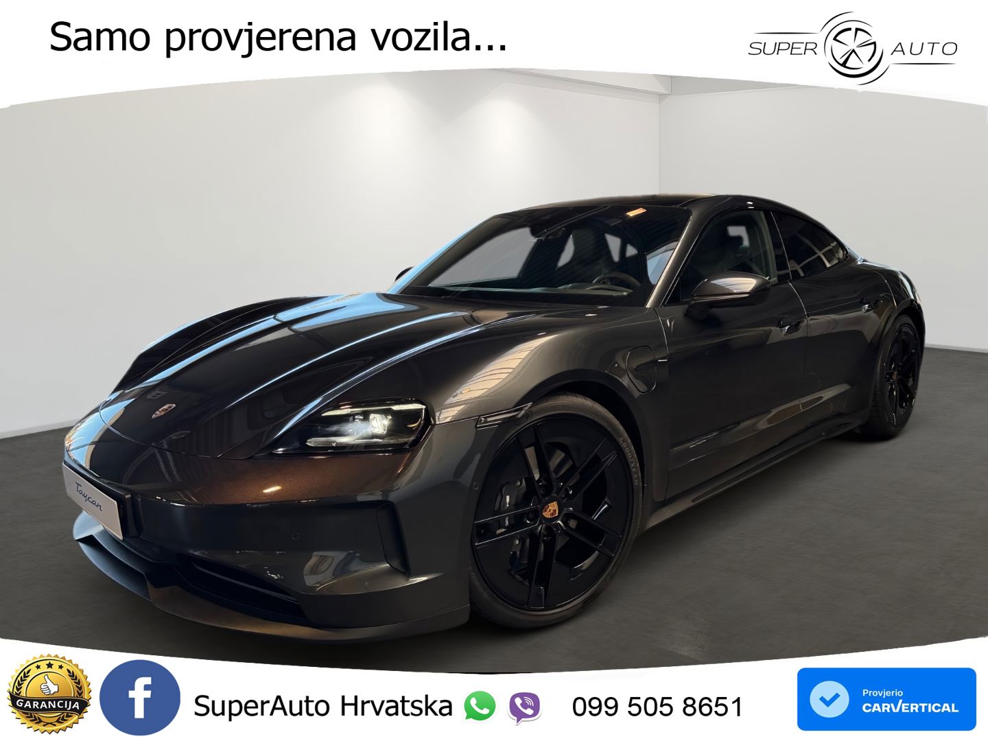 Porsche Taycan 105 kWh (435 KS)