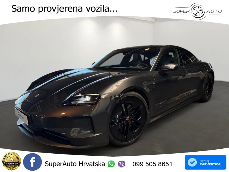 Porsche Taycan Sport Turismo 105 kWh (435 KS) LED+GR SJED+ACC
