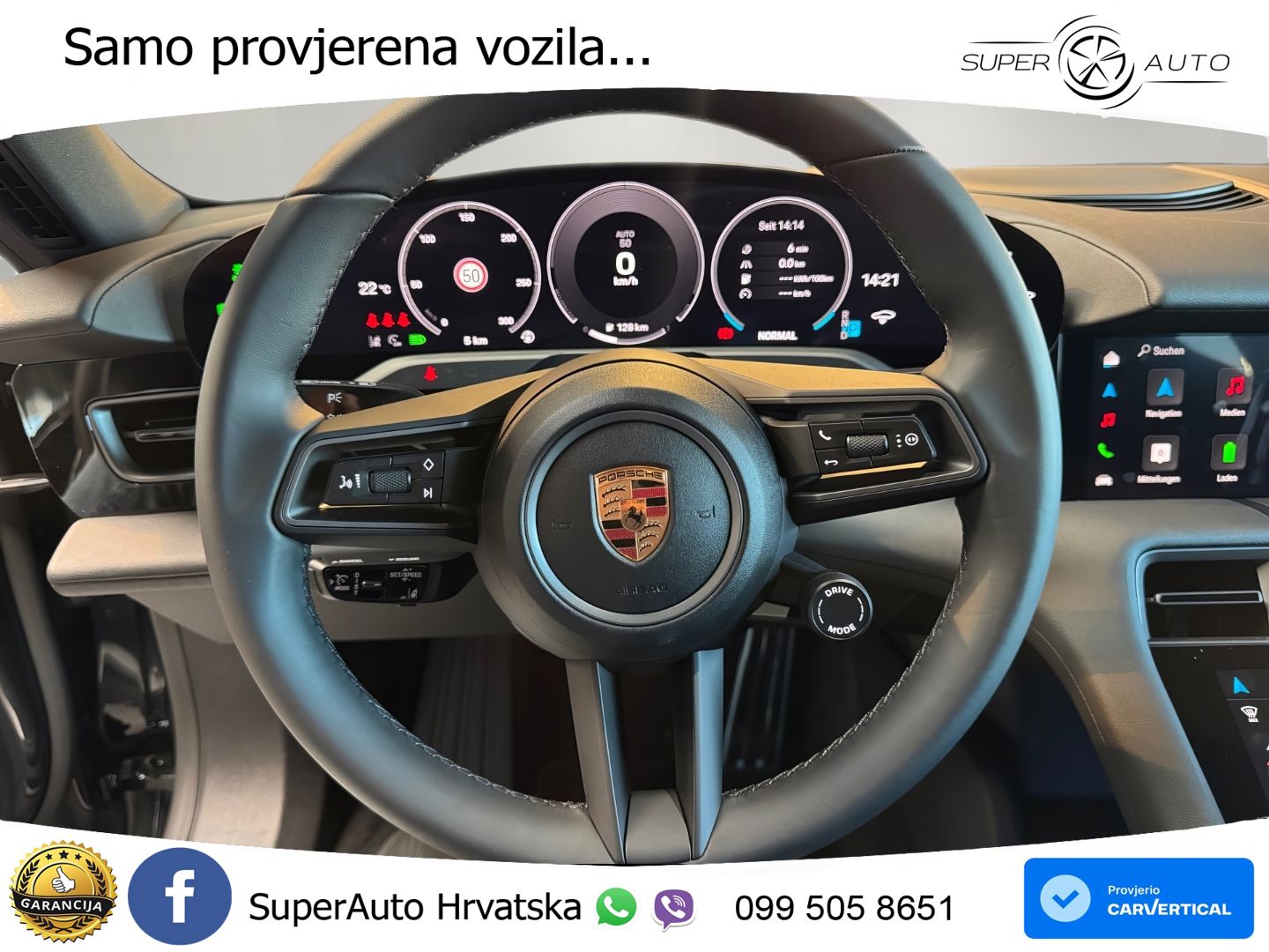 Porsche Taycan 105 kWh (435 KS)