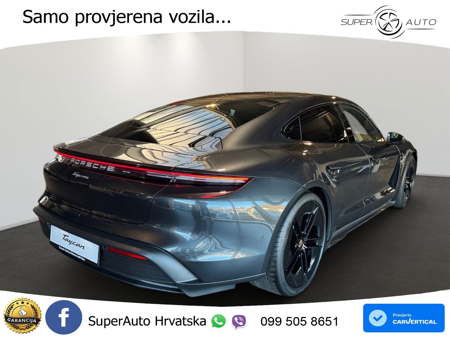 Porsche Taycan 105 kWh (435 KS)
