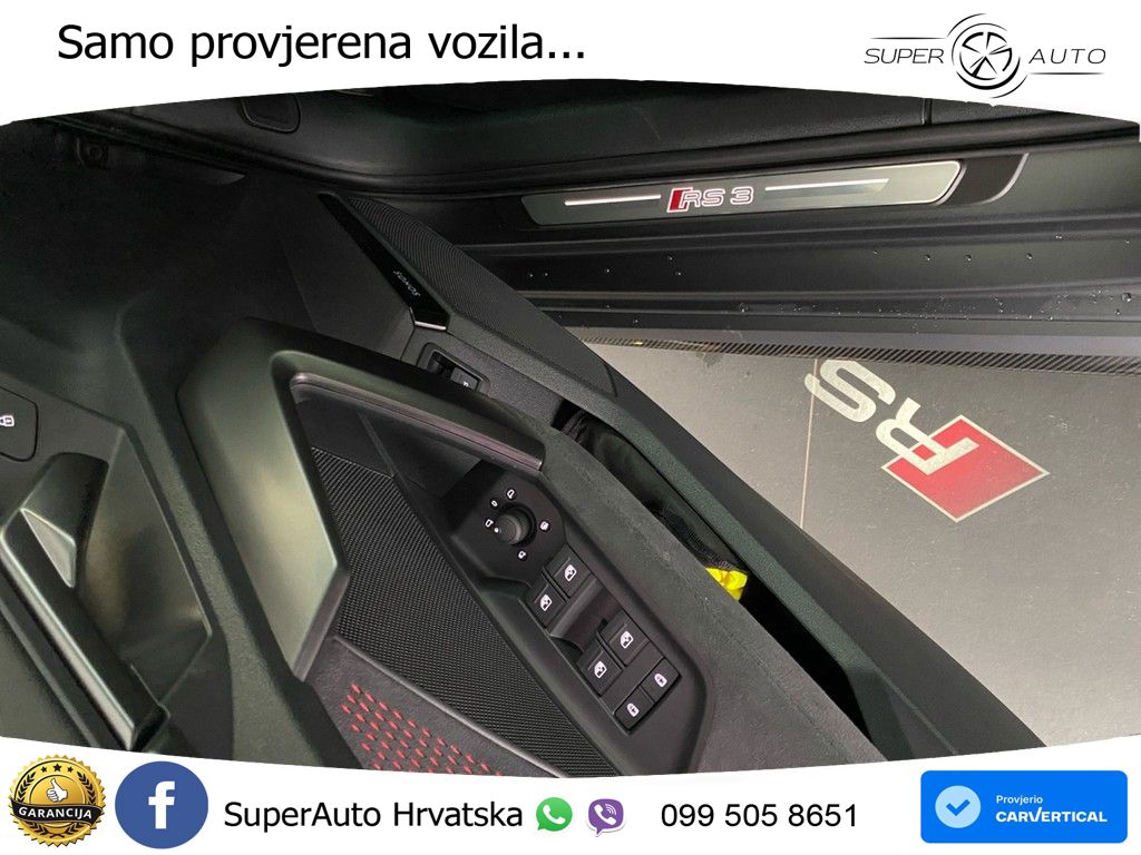 Audi RS3 Sedan 2.5 TFSI (400 KS) quattro S tronic LED+GR SJED+ACC