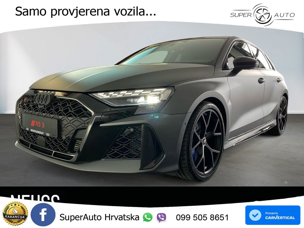 Audi RS3 Sedan 2.5 TFSI (400 KS) quattro S tronic LED+GR SJED+ACC