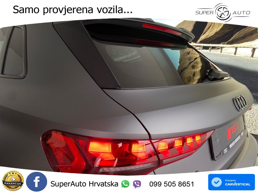 Audi RS3 Sedan 2.5 TFSI (400 KS) quattro S tronic LED+GR SJED+ACC