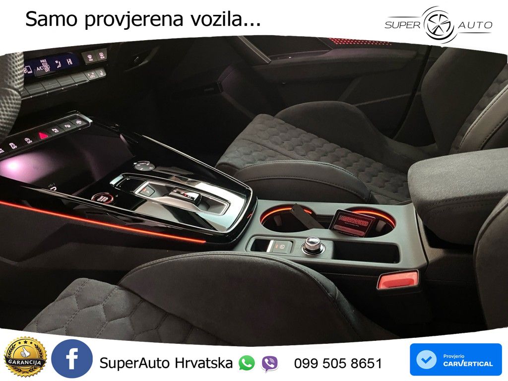 Audi RS3 Sedan 2.5 TFSI (400 KS) quattro S tronic LED+GR SJED+ACC