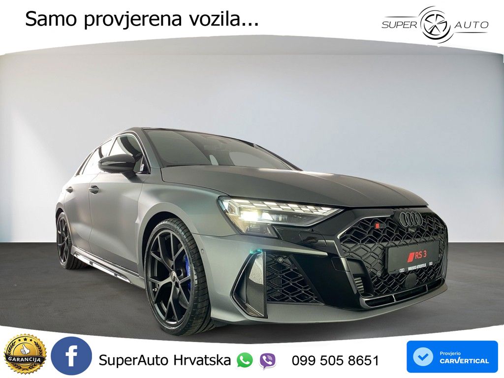 Audi RS3 Sedan 2.5 TFSI (400 KS) quattro S tronic LED+GR SJED+ACC