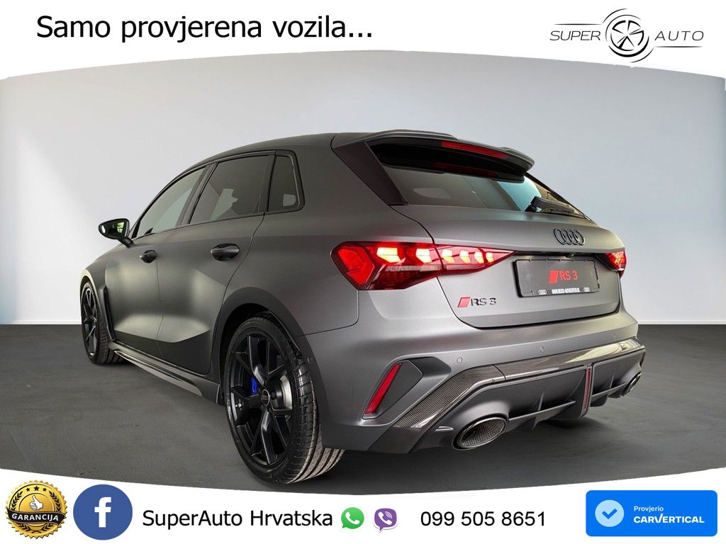 Audi RS3 Sedan 2.5 TFSI (400 KS) quattro S tronic LED+GR SJED+ACC