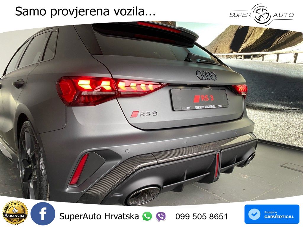 Audi RS3 Sedan 2.5 TFSI (400 KS) quattro S tronic LED+GR SJED+ACC