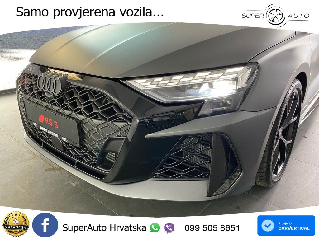 Audi RS3 Sedan 2.5 TFSI (400 KS) quattro S tronic LED+GR SJED+ACC
