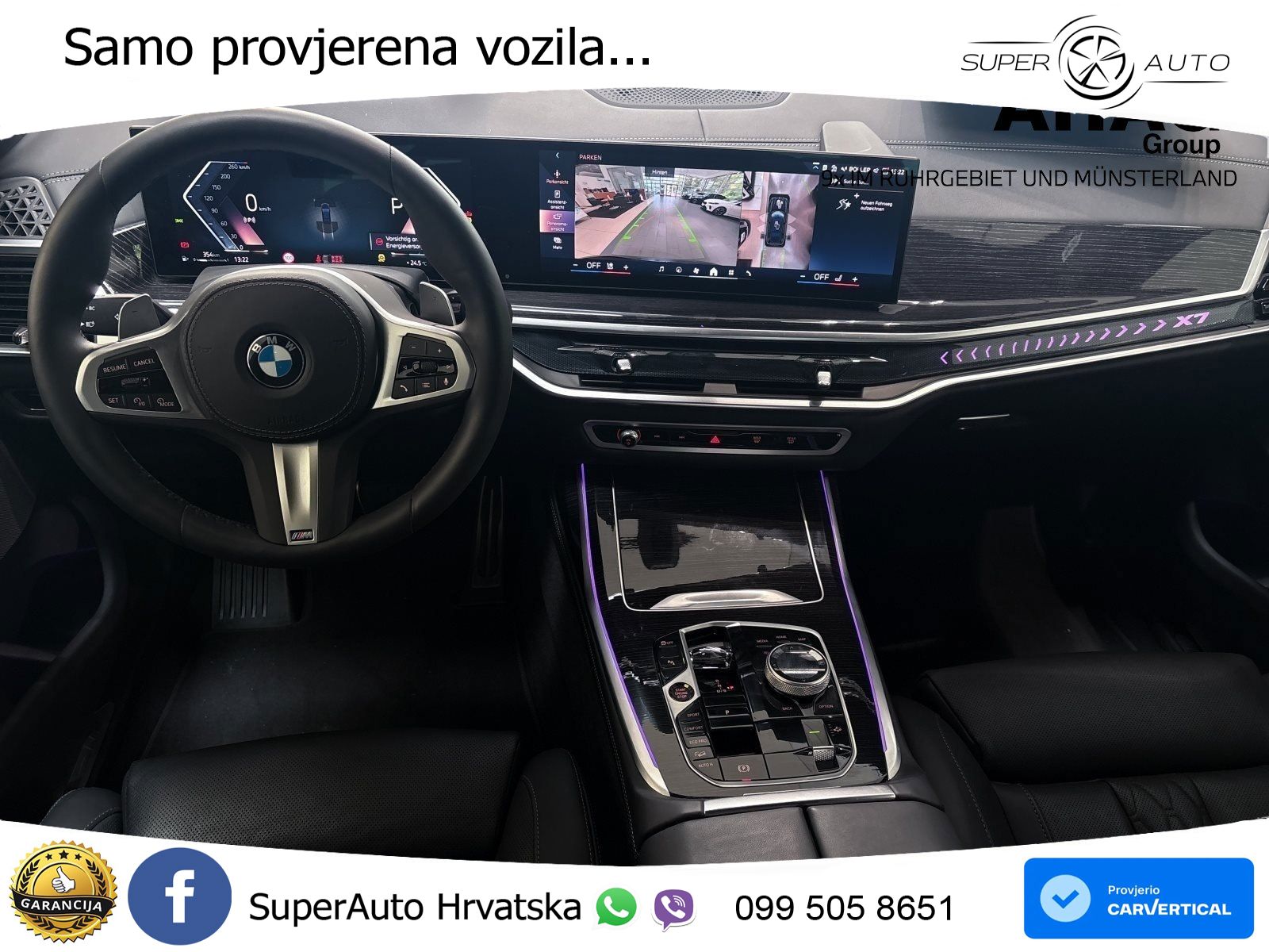 BMW X7 40d (352 KS) xDrive Steptronic LED+GR SJED+ACC