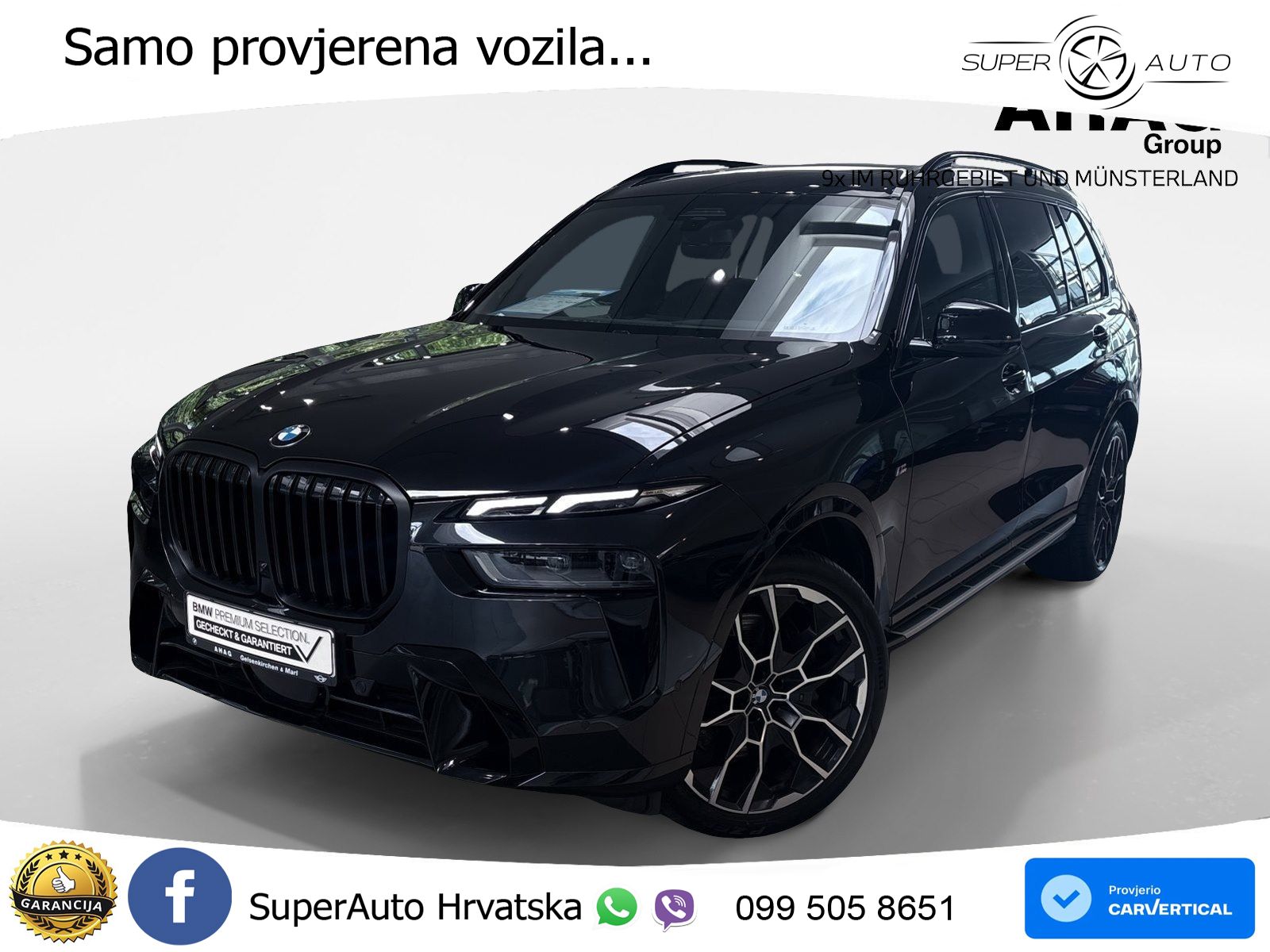 BMW X7 40d (352 KS) xDrive Steptronic LED+GR SJED+ACC