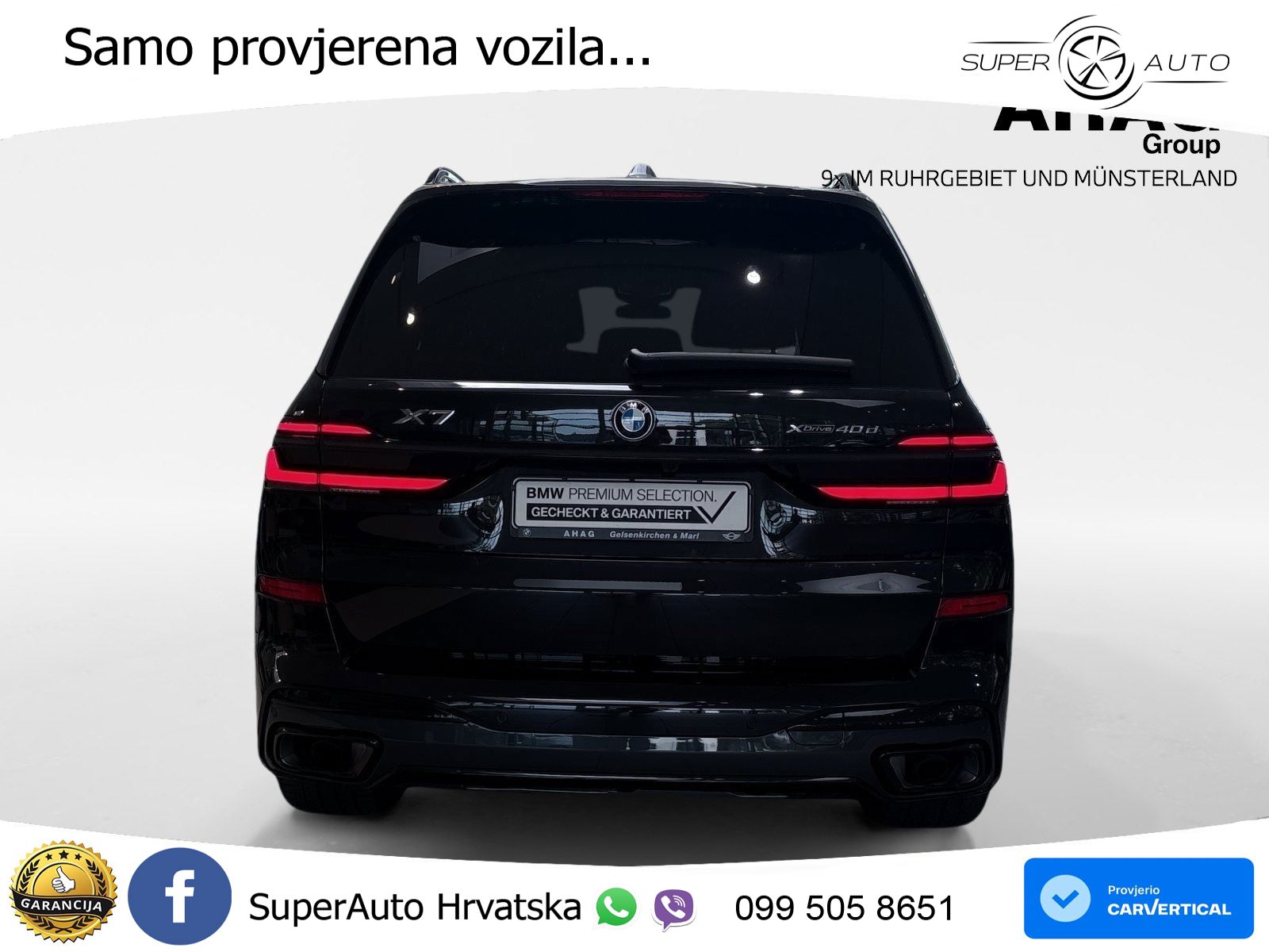 BMW X7 40d (352 KS) xDrive Steptronic LED+GR SJED+ACC