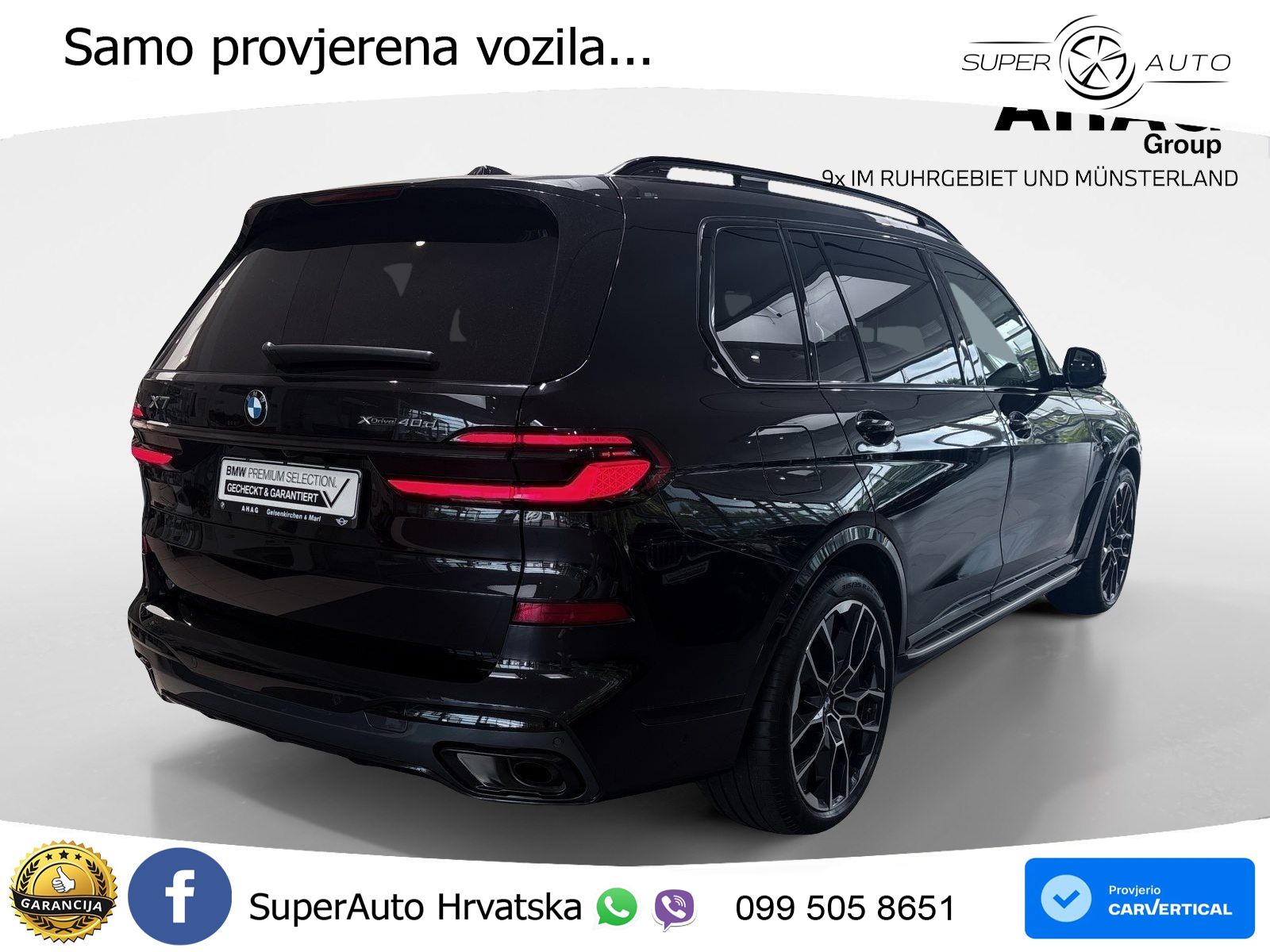 BMW X7 40d (352 KS) xDrive Steptronic LED+GR SJED+ACC