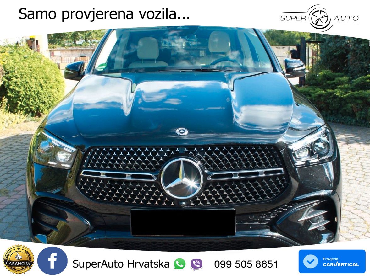 Mercedes GLE 450d (367 KS) EQ Boost 4MATIC 9G-TRONIC AMG LED+GR SJED+ACC