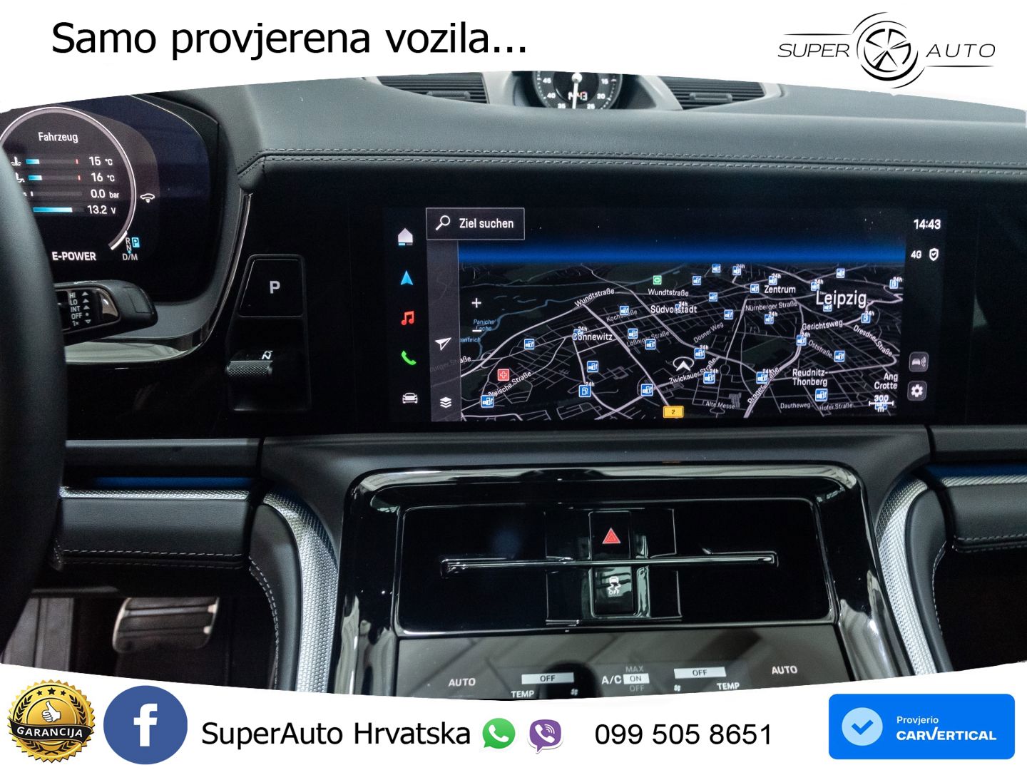 Porsche Panamera 4S 2.9 V6 (544 KS) E-Hybrid PDK ACC+HEAD+4xGR SJED+360+PANO
