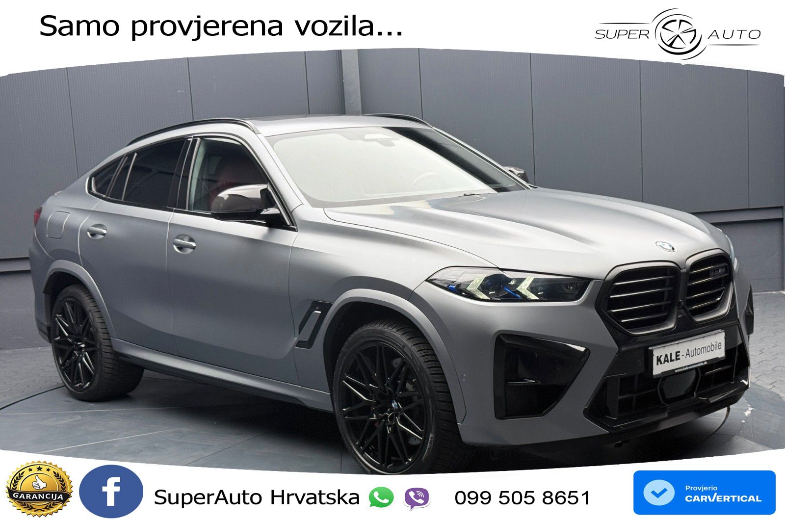 BMW X6 M Competition 4.4 V8 (625 KS) xDrive Steptronic LED+GR SJED+ACC