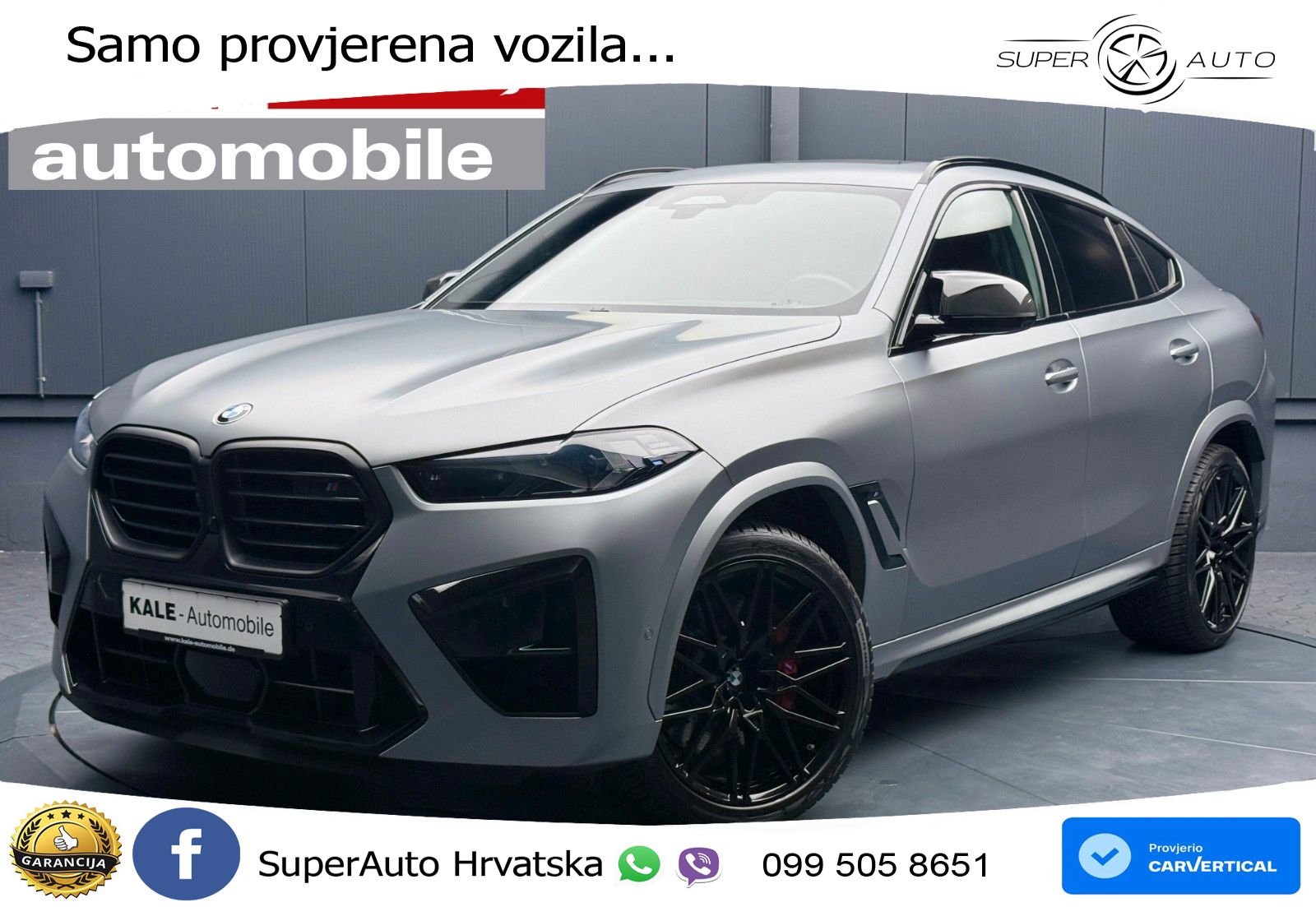 BMW X6 M Competition 4.4 V8 (625 KS) xDrive Steptronic LED+GR SJED+ACC
