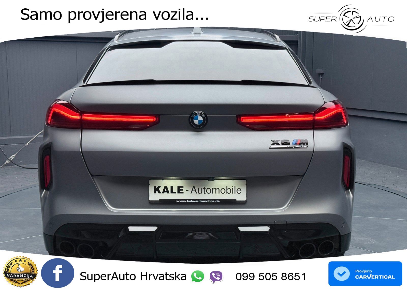 BMW X6 M Competition 4.4 V8 (625 KS) xDrive Steptronic LED+GR SJED+ACC