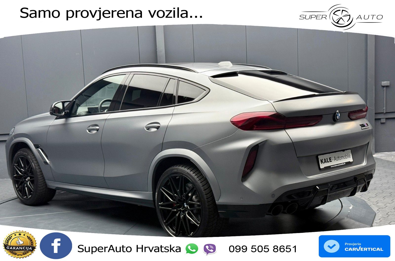 BMW X6 M Competition 4.4 V8 (625 KS) xDrive Steptronic LED+GR SJED+ACC
