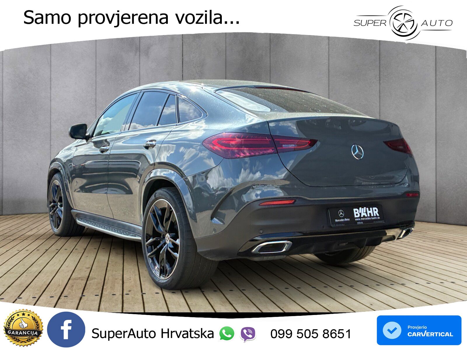 Mercedes GLE Coupe 450d (367 KS) EQ Boost 4MATIC 9G-TRONIC AMG LED+GR SJED+ACC