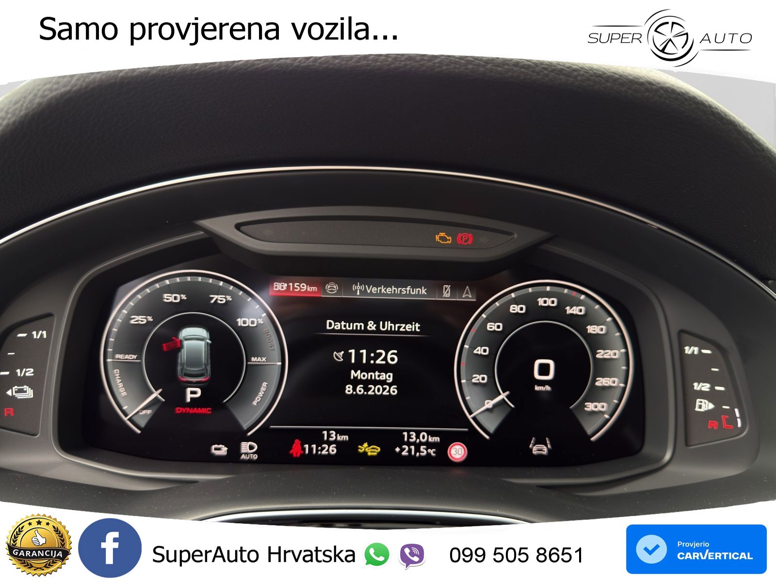 Audi Q8 60 TFSIe V6 (490 KS) quattro Tiptronic S line 489 KS LED+GR SJED+ACC