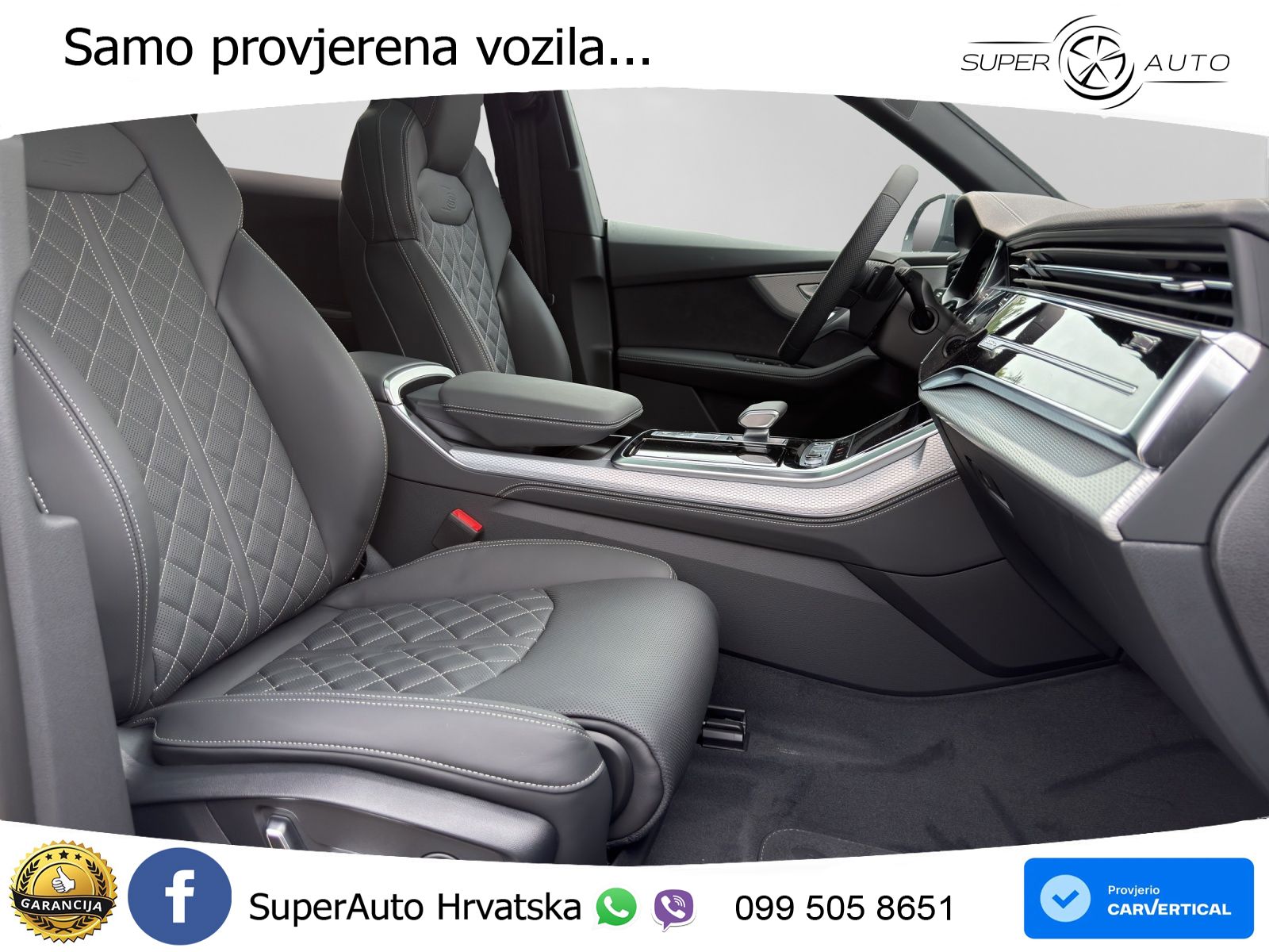 Audi Q8 60 TFSIe V6 (490 KS) quattro Tiptronic S line 489 KS LED+GR SJED+ACC